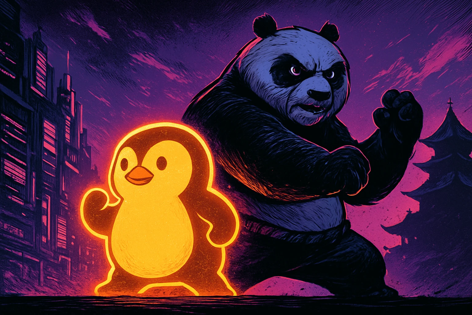 胖企鵝NFT宣布合作《功夫熊貓》，Pudgy Penguins跨界夢工廠宇宙